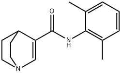 1-Azabicyclo[2.2.2]oct-2-ene-3-carboxamide,N-(2,6-dimethylphenyl)-(9CI) 结构式