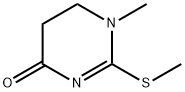 4(1H)-Pyrimidinone,5,6-dihydro-1-methyl-2-(methylthio)-(9CI) 结构式