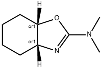 2-Benzoxazolamine,3a,4,5,6,7,7a-hexahydro-N,N-dimethyl-,(3aR,7aS)-rel-,737747-34-1,结构式