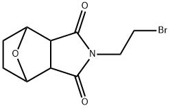 N-(2-Bromoethyl)-7-oxabicyclo[2.2.1]heptane-2,3-dicarbimide,73806-08-3,结构式