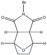 N-Bromo-7-oxabicyclo[2.2.1]heptane-2,3-dicarbimide 结构式