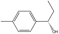 (S)-α-(4'-Methylphenyl)propanol 化学構造式