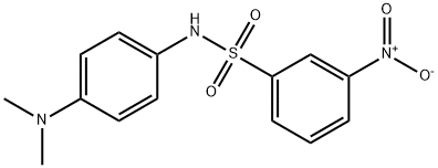 N-[4-(dimethylamino)phenyl]-3-nitrobenzenesulfonamide Structure