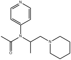 N-(1-METHYL-2-(1-PIPERIDINYL)ETHYL)-N-4-PYRIDINYLACETAMIDE)|