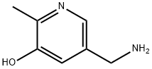 3-Pyridinol,5-(aminomethyl)-2-methyl-(9CI) Structure