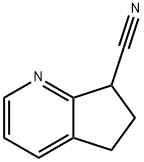 5H-Cyclopenta[b]pyridine-7-carbonitrile,6,7-dihydro-(9CI) Structure