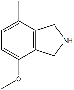 1H-Isoindole,2,3-dihydro-4-methoxy-7-methyl-(9CI) Struktur