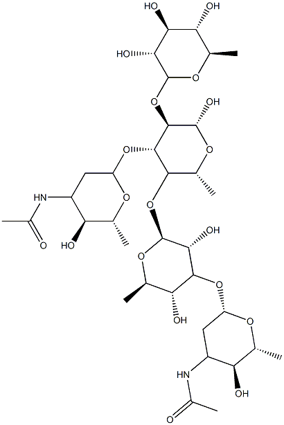 viridopentaose A,73938-74-6,结构式