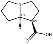1H-Pyrrolizine-1-carboxylicacid,hexahydro-,(1R,7aR)-rel-(9CI) Structure
