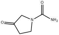 1-Pyrrolidinecarboxamide,3-oxo-(9CI) Structure