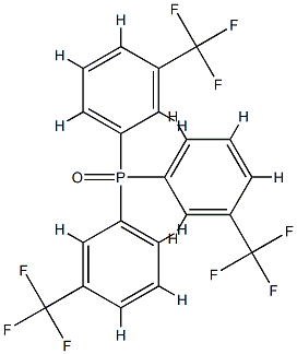 Tris(α,α,α-trifluoro-m-tolyl)phosphine oxide Structure