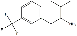 α-Isopropyl-3-(trifluoromethyl)benzeneethanamine,74051-24-4,结构式
