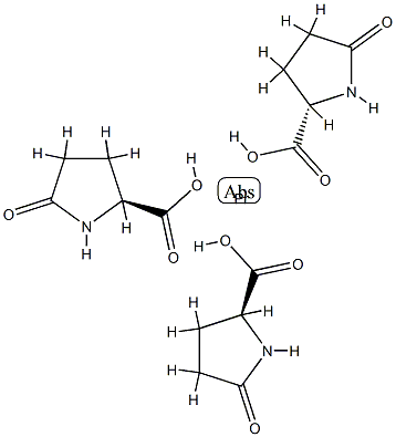 tris(5-oxo-L-prolinato-N1,O2)praseodymium Struktur