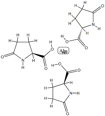 tris(5-oxo-L-prolinato-N1,O2)holmium Struktur