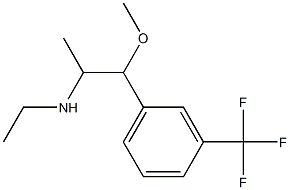 N-Ethyl-β-methoxy-α-methyl-3-(trifluoromethyl)benzeneethanamine Structure