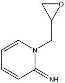 2(1H)-Pyridinimine,1-(oxiranylmethyl)-(9CI) Structure