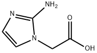 1H-Imidazole-1-aceticacid,2-amino-(9CI) Struktur