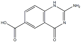 2-氨基-4-氧代-1,4-二氢喹唑啉-6-羧酸,741617-89-0,结构式