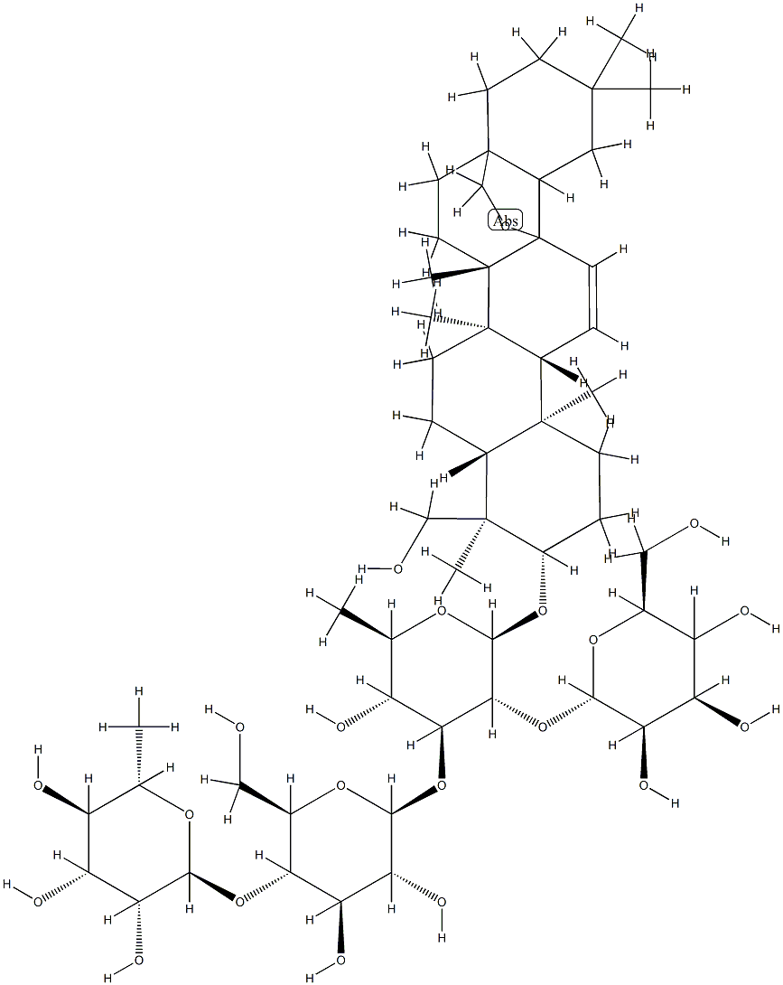 verbascosaponin,74163-66-9,结构式