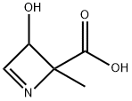1-Azetine-4-carboxylicacid,3-hydroxy-4-methyl-(5CI) Struktur