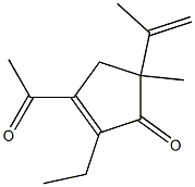 741694-90-6 2-Cyclopenten-1-one,3-acetyl-2-ethyl-5-methyl-5-(1-methylethenyl)-(9CI)