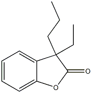 2(3H)-Benzofuranone,3-ethyl-3-propyl-(9CI) 结构式