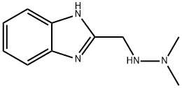 1H-Benzimidazole,2-[(2,2-dimethylhydrazino)methyl]-(9CI),74227-80-8,结构式