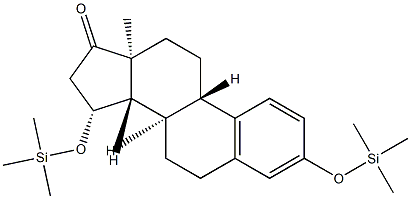 3,15β-Bis(trimethylsiloxy)-1,3,5(10)-estratrien-17-one 结构式