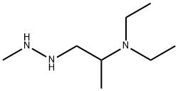 2-Propanamine,N,N-diethyl-1-(2-methylhydrazino)-(9CI) 结构式