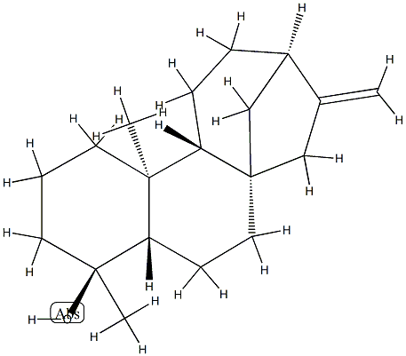 19-Norkaur-16-en-4β-ol 结构式