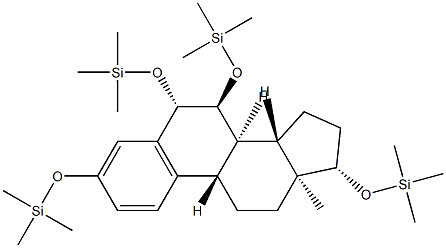 3,6β,7α,17β-Tetrakis[(trimethylsilyl)oxy]estra-1,3,5(10)-triene|