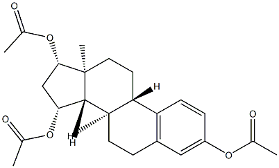 Estra-1,3,5(10)-triene-3,15β,17β-triol triacetate|