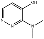 4-Pyridazinol,3-(dimethylamino)-(9CI) Structure