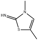 2(3H)-Thiazolimine,3,5-dimethyl-(9CI) 结构式