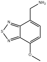 2,1,3-Benzothiadiazole-4-methanamine,7-methoxy-(9CI) Structure
