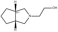 Cyclopenta[c]pyrrole-2(1H)-ethanol, hexahydro-, (3aR,6aS)-rel- (9CI) 结构式