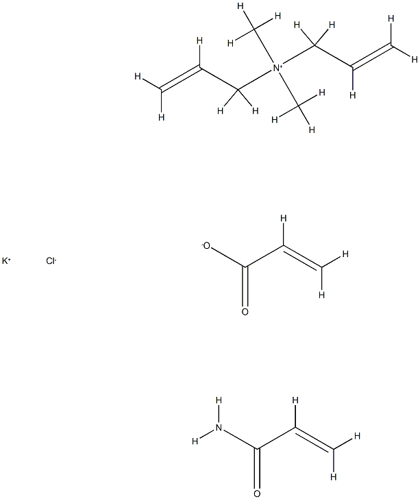 Acrylamide-dimethylallyl ammonium chloride-potassium acrylate terpolymer|