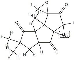 1,8-dideoxy-1,8-diketocoriolin 结构式