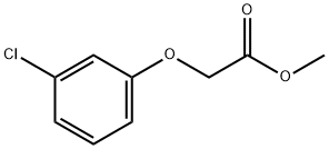 methyl 2-(3-chlorophenoxy)acetate,74411-14-6,结构式