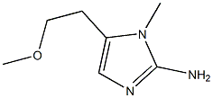 1H-Imidazol-2-amine,5-(2-methoxyethyl)-1-methyl-(9CI) Structure