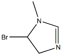 1H-Imidazole,5-bromo-4,5-dihydro-1-methyl-(9CI) Struktur