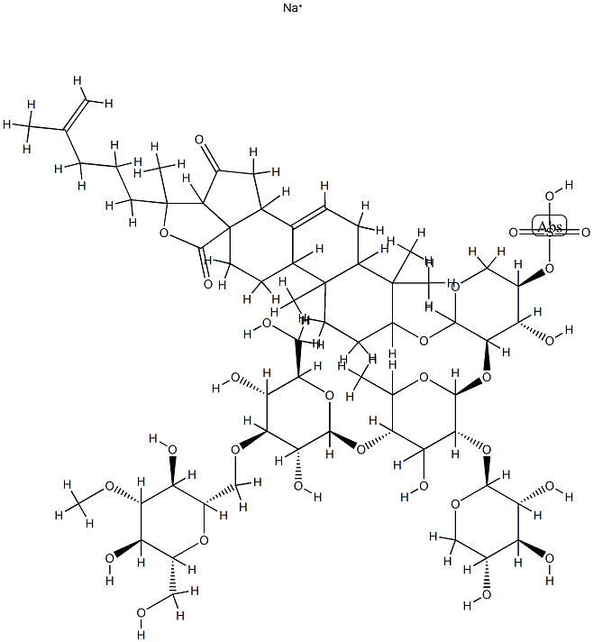 cucumarioside,74434-21-2,结构式