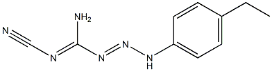 1-Triazene-1-carboximidamide,N-cyano-3-(4-ethylphenyl)-(9CI)|