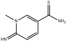 3-Pyridinecarbothioamide,1,6-dihydro-6-imino-1-methyl-(9CI),744980-22-1,结构式