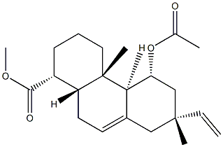 (1R)-5α-Acetoxy-7α-vinyl-1,2,3,4,4a,4bα,5,6,7,8,10,10aα-dodecahydro-1,4aβ,7-trimethyl-1-phenanthrenecarboxylic acid|