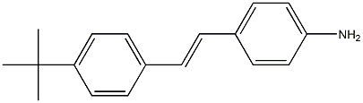 TRANS4TERTBUTYL4AMINOSTILBENE 结构式