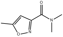 3-Isoxazolecarboxamide,N,N,5-trimethyl-(9CI) 化学構造式