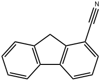 1-Fluorenecarbonitrile(5CI) 结构式