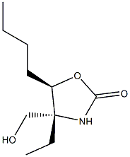 2-Oxazolidinone,5-butyl-4-ethyl-4-(hydroxymethyl)-,(4R,5R)-rel-(9CI)|