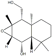 (1aR,6aβ,7aβ)-Decahydro-7α-hydroxy-1aβ,2aα,6,6-tetramethylnaphth[2,3-b]oxirene-2α-methanol Structure